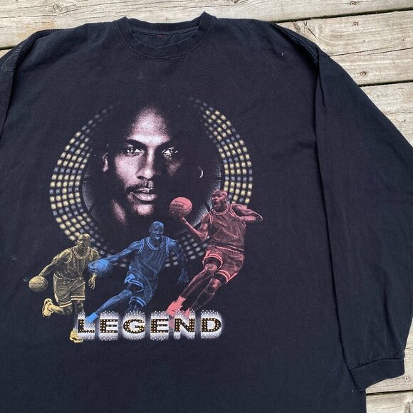 Jordan Other - Vintage 90s Y2K Michael Jordan Legend Rap Shirt XXXL